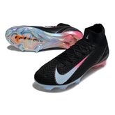 Botas de fútbol Nike Air Zoom Mercurial Superfly 10 Elite FG en negro, azul y rosa